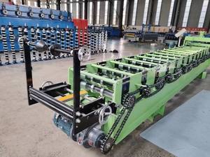 금속 자동 잠금 지붕 시트 루핑 스탠딩 솔기 패널 타일 제작을위한 특수 롤 성형 기계 - Product Image 5