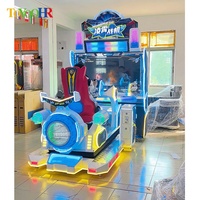 Nouveau simulateur de course d'avions en métal avec écran HD de 65 pouces, jeu d'arcade à monnayeur, garantie 1 an, détection de mouvement, matériel stable