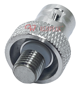 Motorola ICOM chuyển đổi RF Adapter <span class=keywords><strong>BNC</strong></span> nữ jack để MX Antenna cổng Brass kết nối đồng trục cho cầm tay Đài phát thanh kiểm tra - Product Image 1