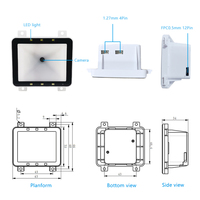 OEM Embedded 1D 2D QR Code Scanner TTL USB Barcode Scanner Module para Kiosk Machine TM205