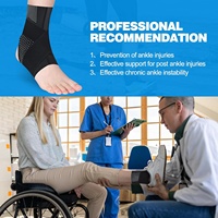 Manchon de compression sportif pour cheville, chaussette pour fasciite plantaire, tendinite d'Achille, douleurs articulaires, réduit l'enflure