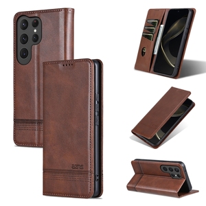 เคสโทรศัพท์หนังแบบฝาพับแม่เหล็กสำหรับ <span class=keywords><strong>Samsung</strong></span> Galaxy S25 ultra 5G azns - Product Image 1