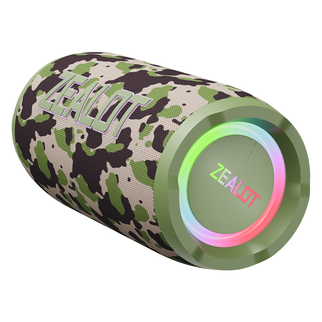 New Arrival Portable Outdoor Speaker 60W Power Wireless Speaker Zealot S76 Deep Bass Speaker