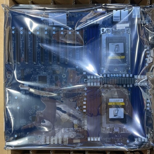 Gagibyte MZF2-AC0 Server Motherboard 4x PCIe Gen5 X16 & 2x10GbE dual SP3 motherboard