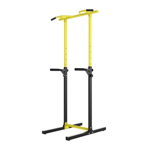 Attrezzatura da palestra per la casa all'aperto, supporto per immersione regolabile e barra Pull-Up Free Standing - Product Image 1