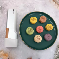 Mini Impresora de Alimentos Comestibles, Impresora Portátil para Pan, Impresora de Tinta de Inyección Manual para Alimentos, Impresora de un Solo Color