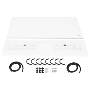 For KUBOTA RTV X900 X1120 X1130 X1140 2 PIECE Clear Vented Windshield UTV / SXS - Product Image 1