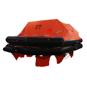 طوق نجاة قابل للنفخ مع الهيدروستاتيكي وحدة الإفراج السريع ربط الجهاز) - Product Image 5