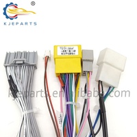 Kabel Harness Kelistrikan Lengkap Adaptor 20pin 32pin untuk Car Android Player dengan Canbus untuk Outlander 14 dan Pajero 18