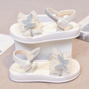 Sandali da Principessa con Cristalli per Bambine, Suola Morbida, Scarpe Estive Eleganti per Bambine Piccole e Neonate, per Uso Esterno - Product Image 3