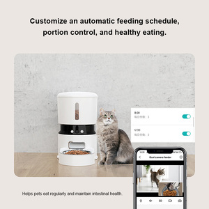 Dispensador de Comida Inteligente con Cámara y WiFi 5G, Ecológico, Automático, con APP, Capacidad de 4L, Doble Fuente de Alimentación, Mantiene la Frescura - Product Image 5
