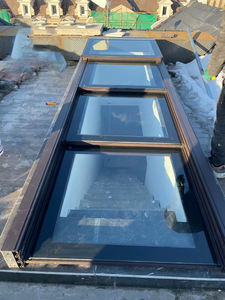 Custom moderno elettrico motorizzato Auto retrattile vetro apribile sistema di tetto automatico lucernario <span class=keywords><strong>per</strong></span> cucina feritoia - Product Image 2