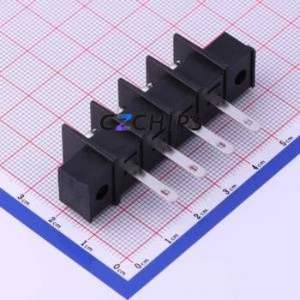 KF45HM-9.5-4P Barrier Terminal Block Through hole Component (THT),P=9.5mm Connector Two Sides 9.5mm 1x4P Straight Pin - Product Image 2