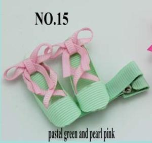 Dance Hair <strong>Bow</strong> with Ballet Shoe Hair Accessories for Girl Kids - Product Image 6