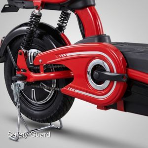 Vélo électrique compact <span class=keywords><strong>pour</strong></span> adultes, roues de <span class=keywords><strong>14</strong></span> <span class=keywords><strong>pouces</strong></span>, design léger, 50 km/h, corps pliable portable <span class=keywords><strong>pour</strong></span> un rangement facile - Product Image 5