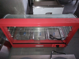 High Definition Glass Display Showcase Warming Showcase <strong>Food</strong> <strong>Warmer</strong> for Bread and Snack <strong>Food</strong> - Product Image 3