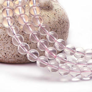 Bracciali in Cristallo <span class=keywords><strong>Rosa</strong></span> Naturale di Alta Qualità con Tre Anelli a <span class=keywords><strong>Stella</strong></span> in Quarzo <span class=keywords><strong>Rosa</strong></span> in Vendita - Product Image 4