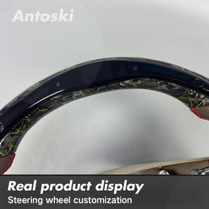 Volante de Fibra de Carbono Forjado Real para Interior de Automóvil Personalizado con Pantalla LED Inteligente para <span class=keywords><strong>Ford</strong></span> <span class=keywords><strong>Mustang</strong></span> GT <span class=keywords><strong>Shelby</strong></span> 2000-<span class=keywords><strong>2004</strong></span> - Product Image 3