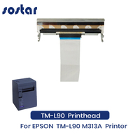 Printhead Baru Asli untuk Printer Label Thermal Epson TM-L90 M313A Kepala Cetak Berkualitas Tinggi Suku Cadang Grosir