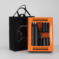 Kit de gourde à yerba mate en acier inoxydable isolé sous vide de qualité supérieure de 1300 ml, avec bombilla, brosse de nettoyage, ensemble de récipients à thé