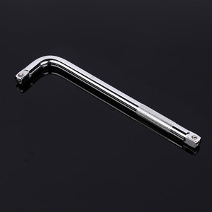 Universal Joint <b>Socket</b> Adapter 45 Steel Chrome Plated Telescopic Steering Wrench Joint Thickened For Mechanical Repair - Product Image 2