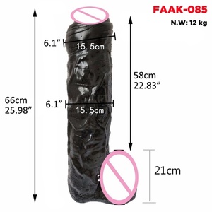 66cm 25.98 Inch Flesh Black Big <b>Dildo</b> Giant Plug Anal Rubber Penis FAAK Sex Shop 15.5cm 6.1 Inch Diameter <b>Dildos</b> Gigantes - Product Image 6