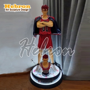 Figurine d'anime personnalisée SLAM <span class=keywords><strong>DUNK</strong></span> Sakuragi Hanamichi, statue faite à la main, peinte à la main, Noël, Halloween - Product Image 4