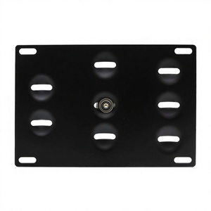 Cadre de plaque d'immatriculation FOR CNSPEED, 205mm, type crochet en alliage d'aluminium, pour BMW E135 - Product Image 4