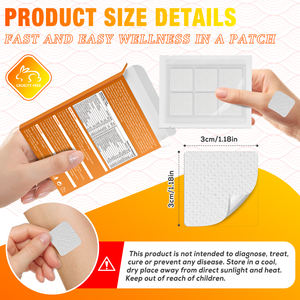 ELAIMEI Private Label Multivitamin hidrokolloid yamalar demir <span class=keywords><strong>Vitamin</strong></span> <span class=keywords><strong>B12</strong></span> kalsiyum ile sağlıklı metabolizma ve bağışıklık sistemi için - Product Image 5