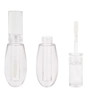 Su misura di alta qualità trasparente PETG lucidalabbra tubo solido copertura speciale a forma di spazzola asta completamente personalizzabile tubo di plastica vuoto - Product Image 1