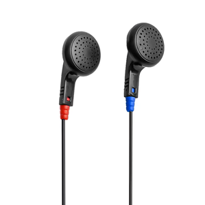 Connecteurs 3.5mm Écouteurs filaires jetables noirs les moins chers en stock pour bus <span class=keywords><strong>ou</strong></span> guide touristique <span class=keywords><strong>ou</strong></span> train - Product Image 3