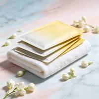 Pochette personnalisée imprimée pour masque de sommeil, sac en plastique refermable avec barrière anti-humidité en feuille d'aluminium et encoche de déchirement pour emballage de masques faciaux