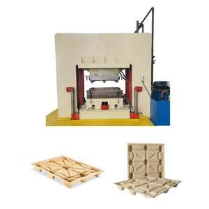 Full <strong>Automatic</strong> <strong>Line</strong> Press Wood <strong>Pallet</strong> Machines Compressed Wood <strong>Pallet</strong> Machine - Product Image 1