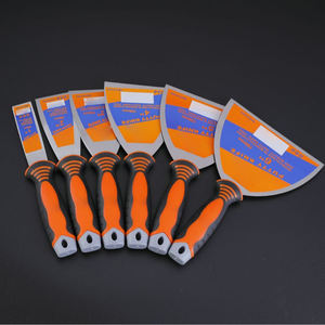 Couteau à mastic en acier inoxydable avec poignée TPR, racloir, truelle à plâtre, outil <span class=keywords><strong>de</strong></span> lissage <span class=keywords><strong>de</strong></span> la boue, remplisseur mural à haute élasticité - Product Image 6