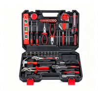 Kit de Herramientas para Electricista y Carpintero - Kit de Mantenimiento Manual con Herramientas Metálicas, Estuche Rígido, Garantía de 3 Años