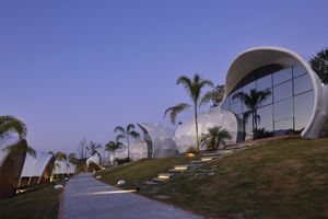 New Design Geometry Conch-shaped Commercial Party Tents for Luxury Hotel Tent <b>Camping</b> Glamping Resort - Product Image 2
