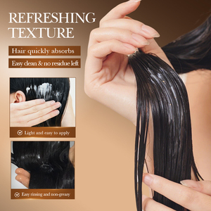 Acondicionador Nutritivo Suavizante con Colágeno y Ginseng SADOER, Esencia Herbal para Mejorar el Brillo y la Luminosidad del Cabello Seco, Productos para el Cuidado del Cabello y la Piel - Product Image 5