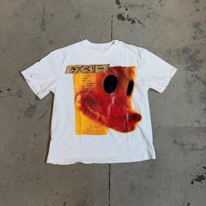 T-shirt con stampa personalizzata stile <span class=keywords><strong>Streetwear</strong></span> <span class=keywords><strong>Vintage</strong></span> pesante 100% cotone Boxy Fit serigrafia grafica ritagliata con lavaggio acido t-shirt - Product Image 3