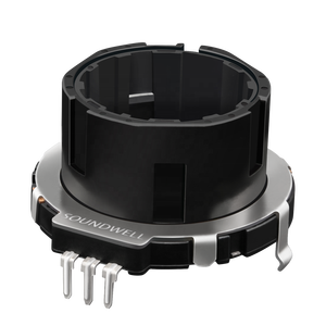 โรงงานผลิตอุปกรณ์เข้ารหัสแบบหมุนแกนกลวง EC28 ยี่ห้อ SOUNDWELL แบบติดตั้งบนแผงวงจรพิมพ์ และแบบวงแหวน - Product Image 2