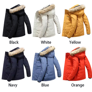 TONGYANG Winter <strong>Men</strong> Parka Jacket <strong>Mens</strong> Outdoor <strong>Long</strong> Padding Thick Parka <strong>Coat</strong> <strong>Men</strong> Warm Down Jacket With Hooded - Product Image 6