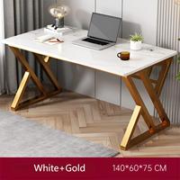 Bureau d'ordinateur moderne et simple pour la maison, bureau d'e-sport, bureau de luxe léger, bureau d'étude pour chambre à coucher