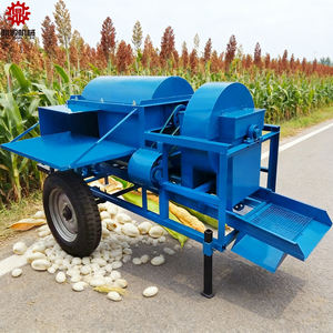 Décortiqueuse de soja, machine à décortiquer le soja, décortiqueuse de riz, de quinoa et de millet africain, entraînée par un moteur diesel 12 CV, fabricant - Product Image 4