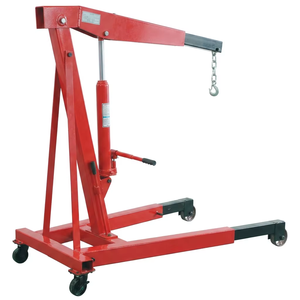 Folding Hydraulic <strong>Engine</strong> Hoist Shop Crane With 3 Positions Boom For Auto Repair - Product Image 4