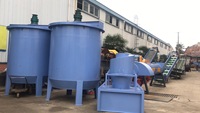 Équipement de lavage à chaud pour la broyage et le lavage des flocons de bouteilles en plastique PET