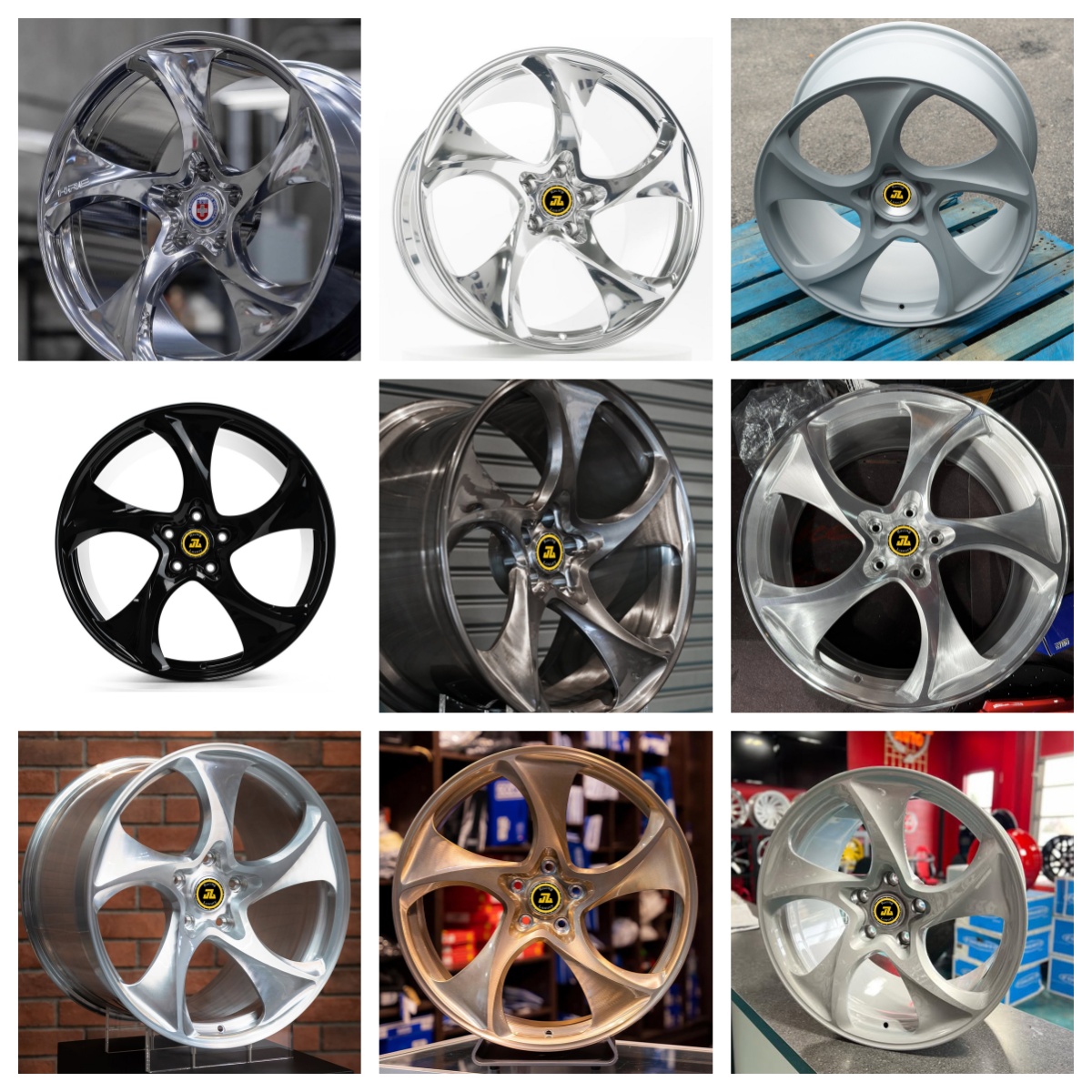 Jiangzao New S606 Ragged Skirts Spinner Wheel - Custom