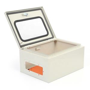 Boîtier de contrôle mural en acier Boîtier de distribution étanche avec fenêtre en plexiglas Niveau de protection IP55 - Product Image 5