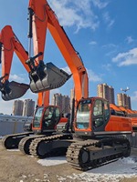 Excavator Crawler Sedang 23 Ton Langsung dari Pabrik, Pompa Utama Kawasaki Asli Bersertifikasi EPA untuk Pekerjaan Konstruksi & Pertanian