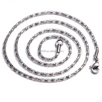 Chaîne en acier inoxydable 304 électroplaquée à coupe diamant, chaîne de bijoux brillante et polie pour collier, bracelet et accessoires vestimentaires DIY