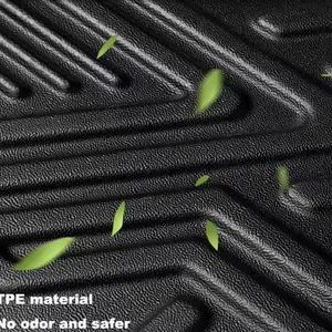 Protector de Alfombra Decorativo para Interiores de Automóviles de Alta Calidad de la Marca KQD, Tapetes de TPE 5D para Toyota Prado - Product Image 5