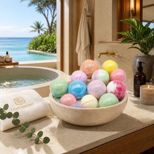 Ocean <span class=keywords><strong>Marina</strong></span> Waterfront Resort <span class=keywords><strong>Spa</strong></span> presenta set <span class=keywords><strong>di</strong></span> bombe da bagno e palline effervescenti personalizzate <span class=keywords><strong>di</strong></span> lusso - Product Image 2